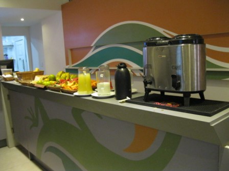 cafe da manha hostel che lagarto