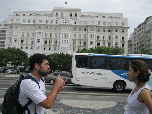 Copacapana Palace: Início do tour