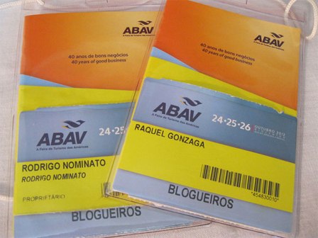 credencial dos blogueiros