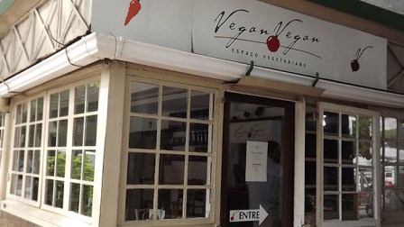 Entrada do Restaurante vegano Vegan Vegan