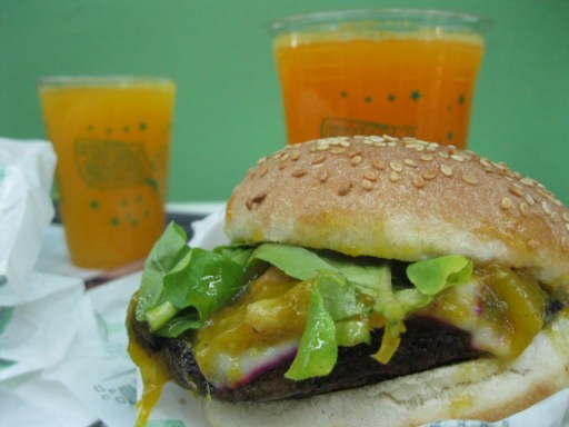 hamburguer Hare Rock Shutney Mango´s Fly