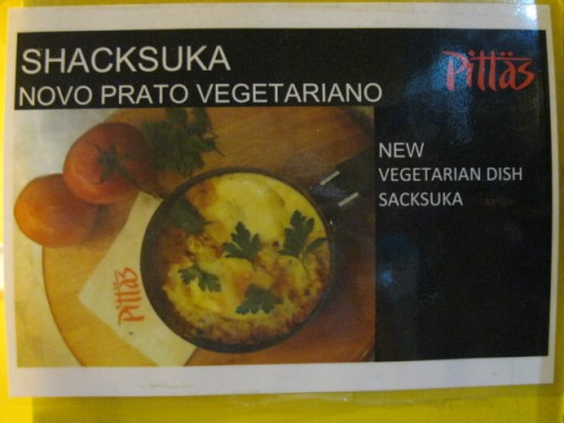 Novo prato vegetariano