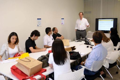 Apresentacao de Eduardo Sanovicz aos blogueiros. Fotos - Eduardo Ogata