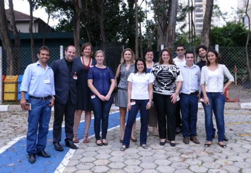 Blogueiros na TAM. Foto - Eduardo Ogata