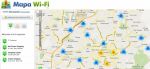 mapa Wi-fi encontrar internet gratuita