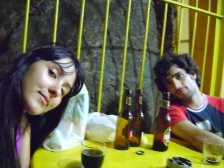 Tomando uma cerveja no buteco antes de dormir