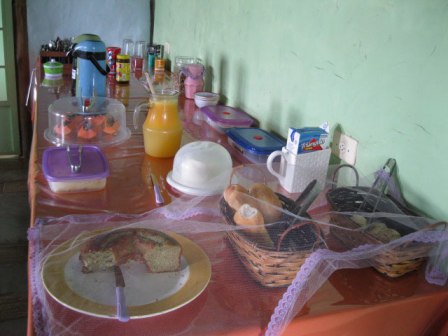 cafe da manha pousada candeias