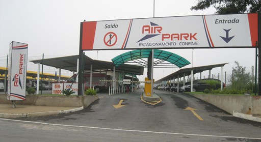 Entrada Air Park - Estacinamento Confins