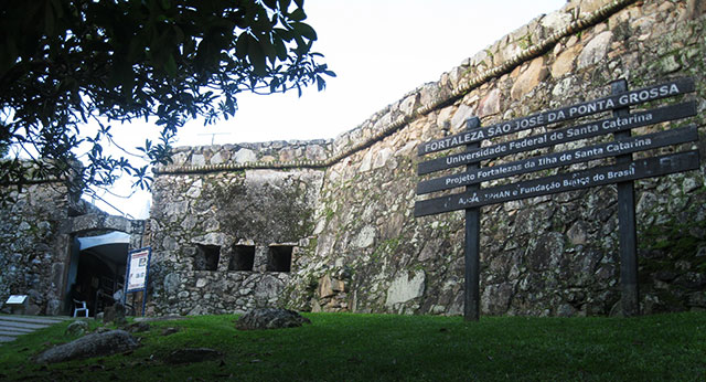 Fortaleza de São José da Ponta Grossa em jurere internacional