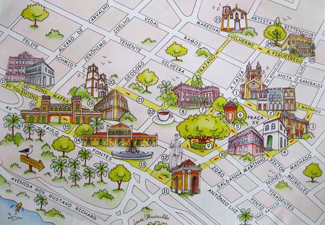 roteiro autoguiado no centro historico florianopolis