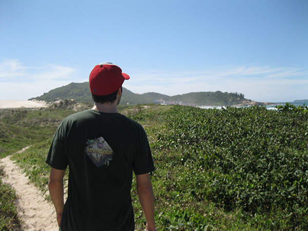 trilha ate praia joaquina