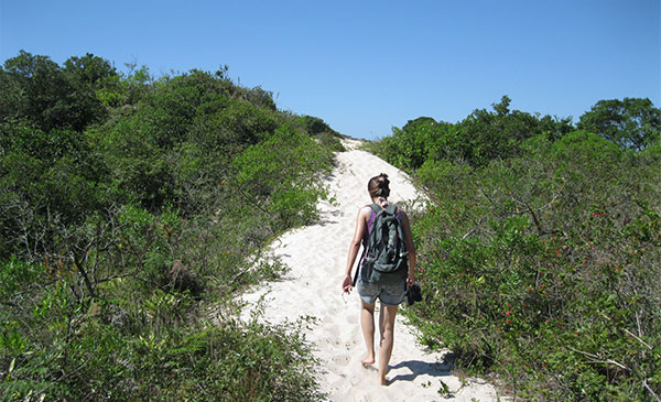 trilha pelas dunas florianopolis