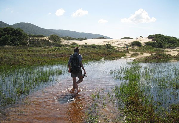trilha por rio florianopolis