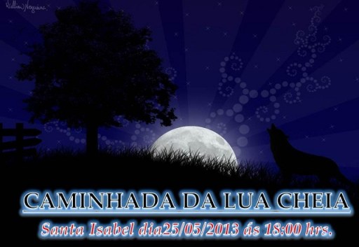 caminhada lua cheia