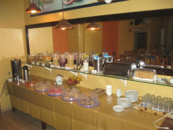 cafe da manha do hotel