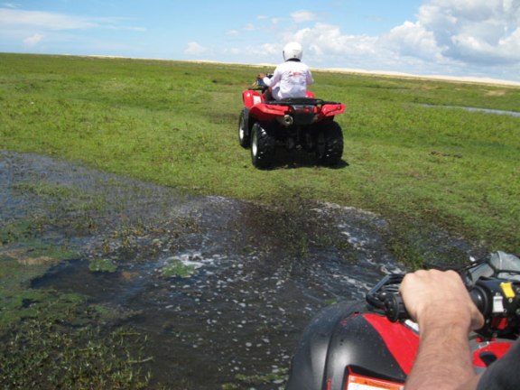 trilha para quadriciclo