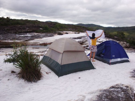 acampamento milho verde