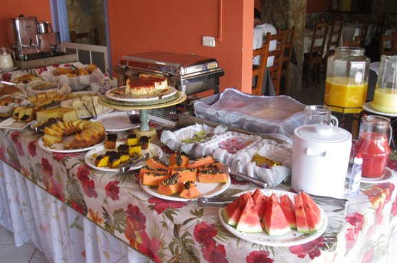 cafe da manha pousada eclipse