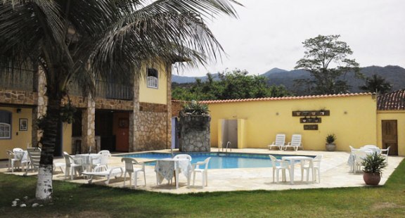 piscina da pousada paraty