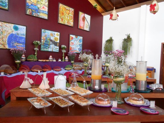 cafe da manha em resort