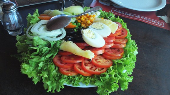 salada vegetariana