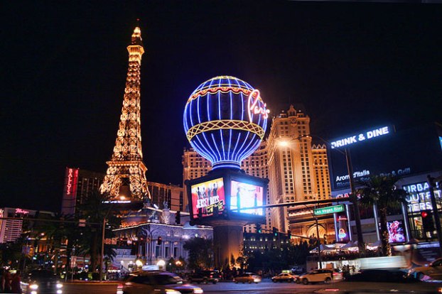 rua principal de las vegas