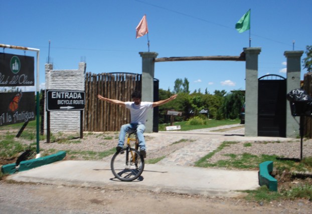 manobra em bicicleta