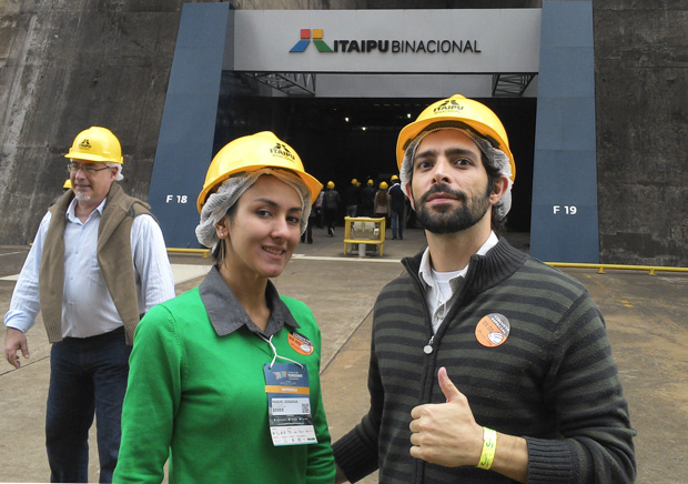 visita agendada itaipu