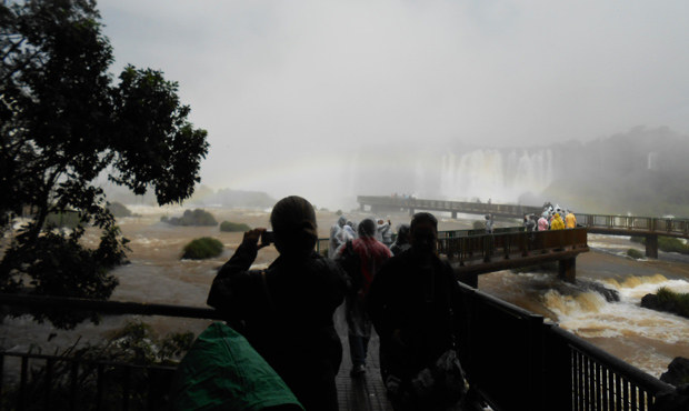 trilha cataratas do iguaçu