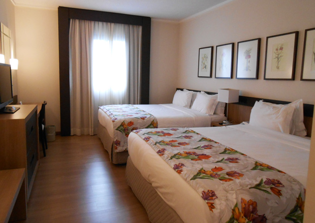 quarto do resort em foz do iguacu