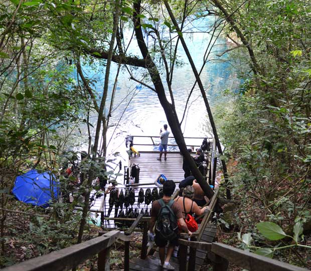lagoa misteriosa trilha