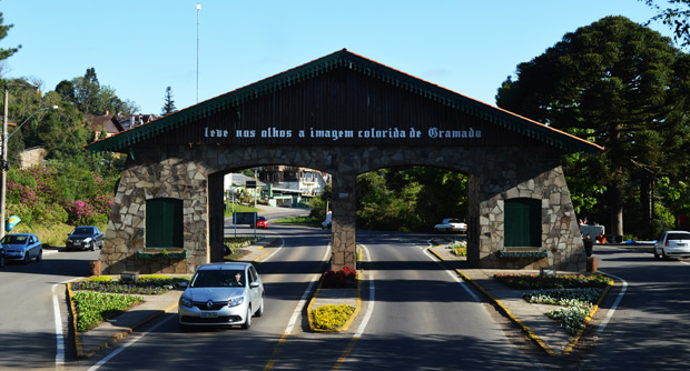 saida da cidade de gramado