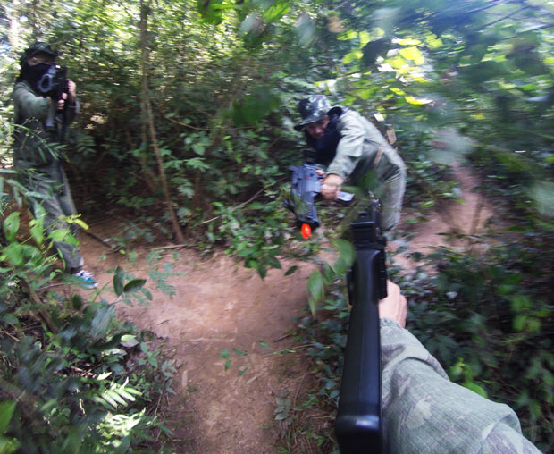 arma de airsoft