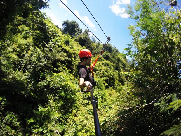 mega tirolesa rio quente