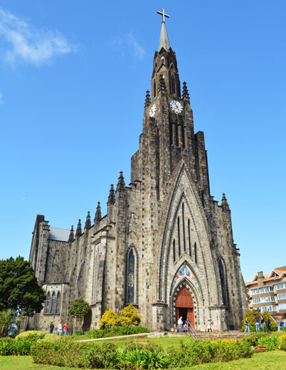 catedral de lourdes canela