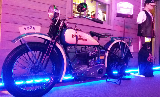 moto antiga harley davidson