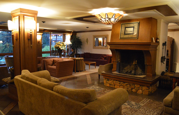 hotel alpestre sala de estar