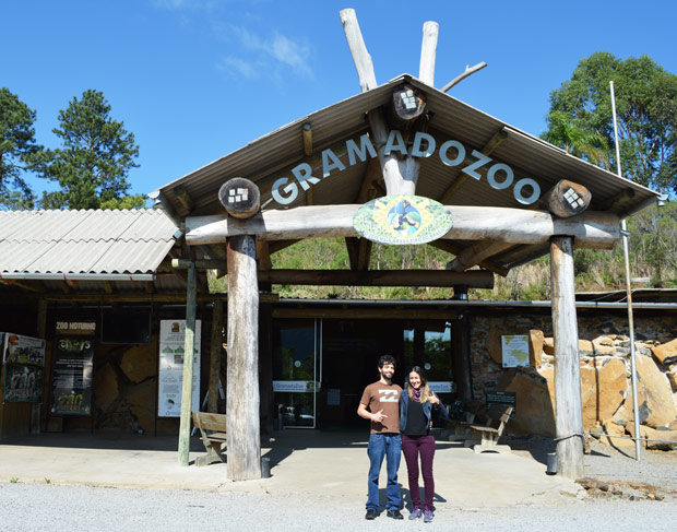 entrada do gramado zoo