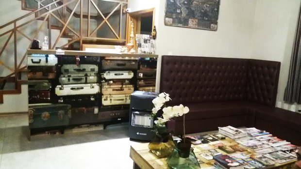 papel de parede com malas