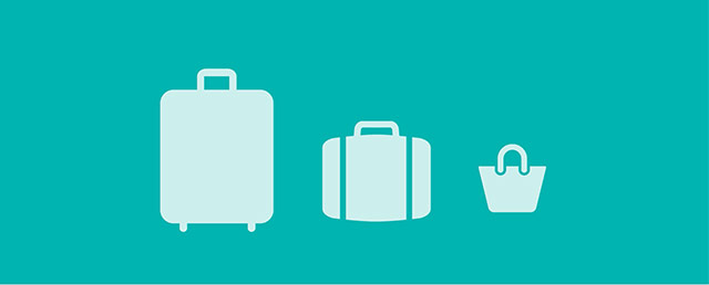 o que levar bagagem de mao