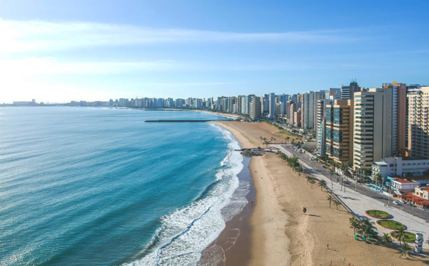 praia de iracema vista aerea