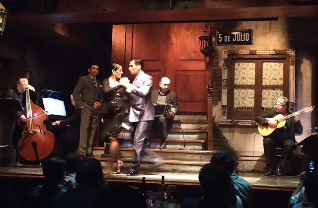 apresentação de tango